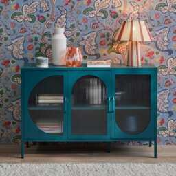 Conan 3 Door Sideboard - Lagoon Teal - thumbnail 2