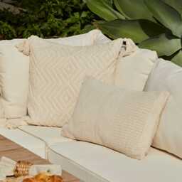 Shiro Corner Sofa Garden Cushion Covers - Linen - thumbnail 5