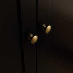 Charlie Double Wardrobe - Black - thumbnail 5