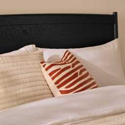 Ida Double Wooden Bed - Black Oak - thumbnail 3