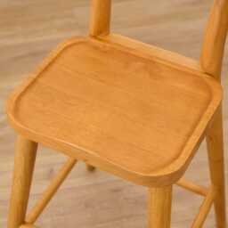 Silvester Classic Oak Bar Stool with Backrest - thumbnail 4