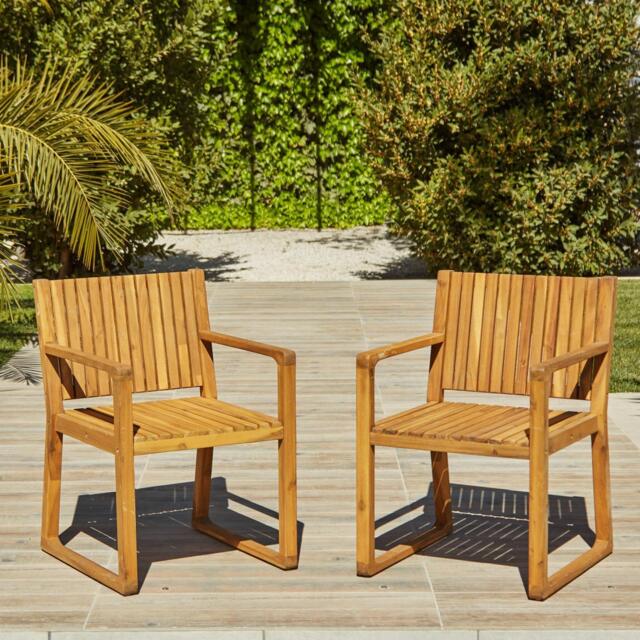 Lennox Wood Armchair - Set of 2 - image 1