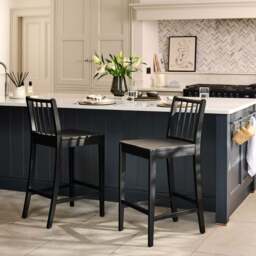 Tilly Bar Stool - Black Oak - thumbnail 2