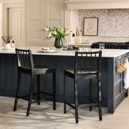 Tilly Bar Stool - Black Oak