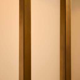 Purley 132cm Gold  Floor Lamp Base & Ashurst 46 x 30cm Shade - White - thumbnail 6