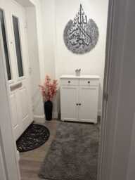 Ascot Shoe Cabinet - White Storage Cupboard - thumbnail 3