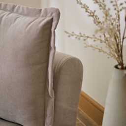 Harlow Single Sofa Bed - Soft Beige - thumbnail 3