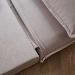 Harlow Single Sofa Bed - Soft Beige - thumbnail 4
