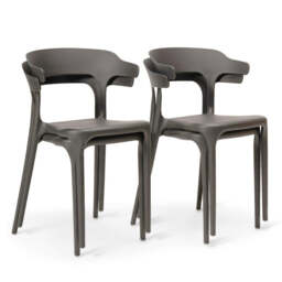 Finn Grey Dining Chairs - Set of 4 - thumbnail 6