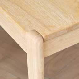 Charlotte Whitewash Round Dining Table Set - 4 Seater - Tilly Dining Chairs - Whitewash Oak Legs - thumbnail 5