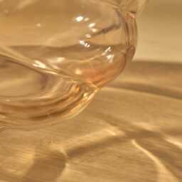 Adria 13cm Glass Vase - Champagne - thumbnail 3