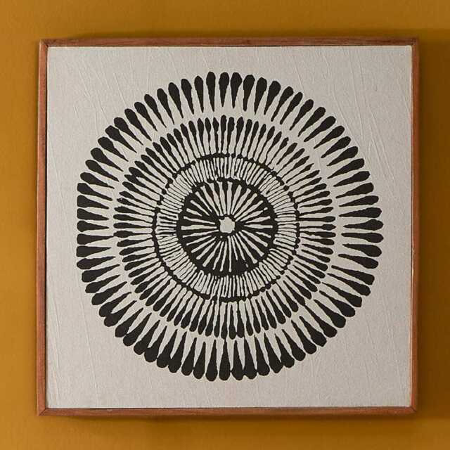 Umari 50x50cm Wall Art - Circle Print on Cotton - III - image 1