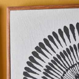 Umari 50x50cm Wall Art - Circle Print on Cotton - III - thumbnail 3