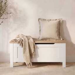 Bampton Blanket Box - Alabaster White