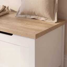 Bampton Blanket Box - Alabaster White - thumbnail 5