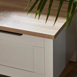 Bampton Blanket Box - Alabaster White - thumbnail 3