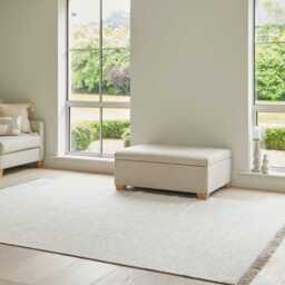 Madeleine Bed in a Box - Sand with Whitewash Oak Legs - thumbnail 6