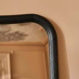 Rendall 180x90cm Wooden Mirror - Black Paulownia - thumbnail 3