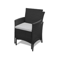 Kemble/Marston Stackable Chair - Black - Set of 2 - thumbnail 4