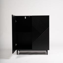 Jack 2 Door Small Sideboard - Geometric Black - thumbnail 6