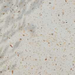 Carlotta Pearl Terrazzo Round Concrete Side Table - thumbnail 5
