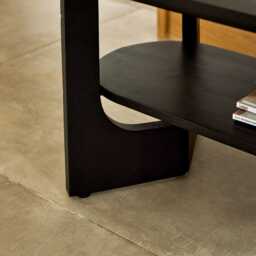 Delphi Black Acacia Coffee Table - thumbnail 5
