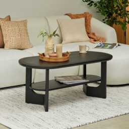 Delphi Black Acacia Coffee Table - thumbnail 3