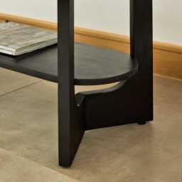 Delphi Black Acacia Coffee Table - thumbnail 6