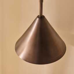 Brockhill Large Metal Wall Light - Bronze - thumbnail 5
