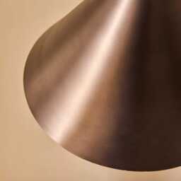 Brockhill Large Metal Wall Light - Bronze - thumbnail 6