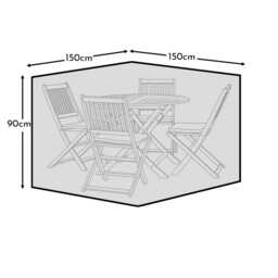 Small Round Garden Furniture Cover - Kemble  4 Seater - thumbnail 1