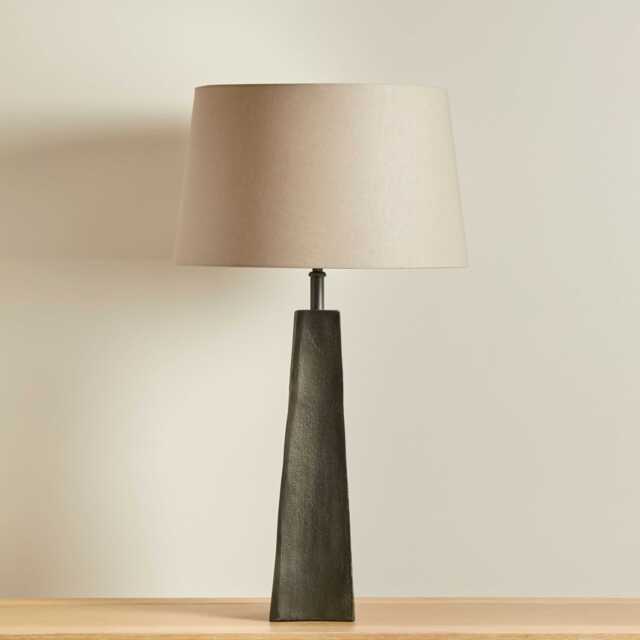Helland 47cm Metal Lamp Base - Bronze - image 1