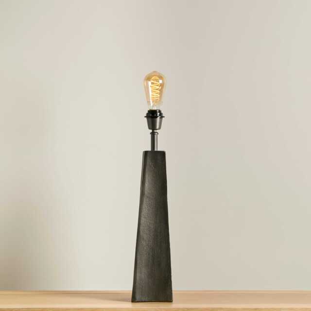 Helland 47cm Metal Lamp Base - Bronze - image 1