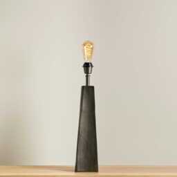 Helland 47cm Metal Lamp Base - Bronze - thumbnail 2