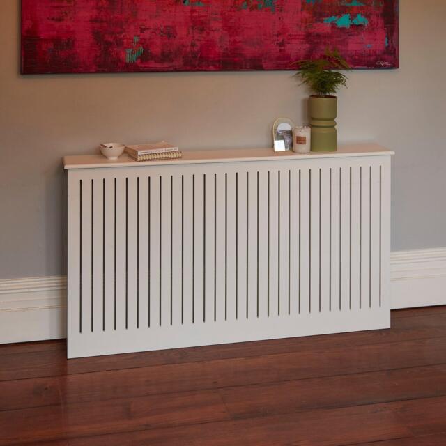 Elspeth Large Radiator Cover - Snow White - image 1