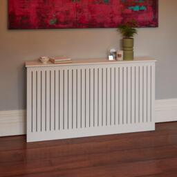 Elspeth Large Radiator Cover - Snow White