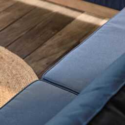 Shiro Garden Corner Sofa Cushion Covers - Navy - thumbnail 3