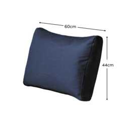 Shiro Garden Corner Sofa Cushion Covers - Navy - thumbnail 6