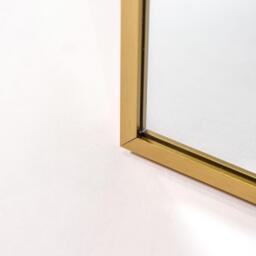 Hensall 150x40cm Metal Free Standing  Mirror - Gold - thumbnail 4
