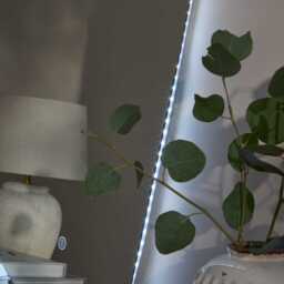 Alder 86x52cm Glass LED Pebble Mirror - Frameless - thumbnail 5