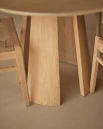Farren Whitewash Oval Dining Table - thumbnail 6