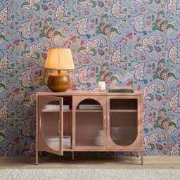 Conan 3 Door Sideboard - Blush Pink - thumbnail 6