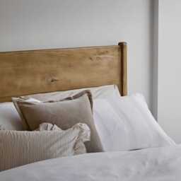 Colton Double Bed Frame - Mango Wood - thumbnail 3