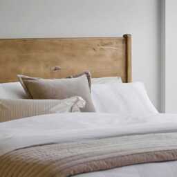 Colton Double Bed Frame - Mango Wood - thumbnail 6