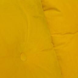 Una 2 Seater Double Sofa Bed - Yellow Velvet - thumbnail 5
