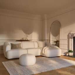 Ingham 180x90cm Full Length Arch Mirror -  Gold - thumbnail 5