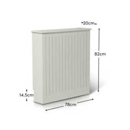 Elspeth Small Radiator Cover - Snow White - thumbnail 5