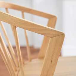Mabel Pale Oak Bar Stools - Set of 2 - thumbnail 4