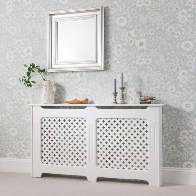 Edith Radiator Cover - White - Large - image 1