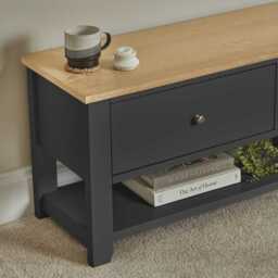 Chatsworth Slate Grey TV Unit - thumbnail 3